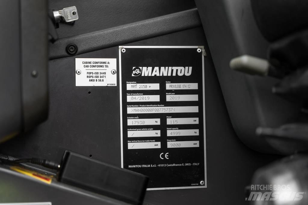Manitou MRT 2150 伸縮臂操作車
