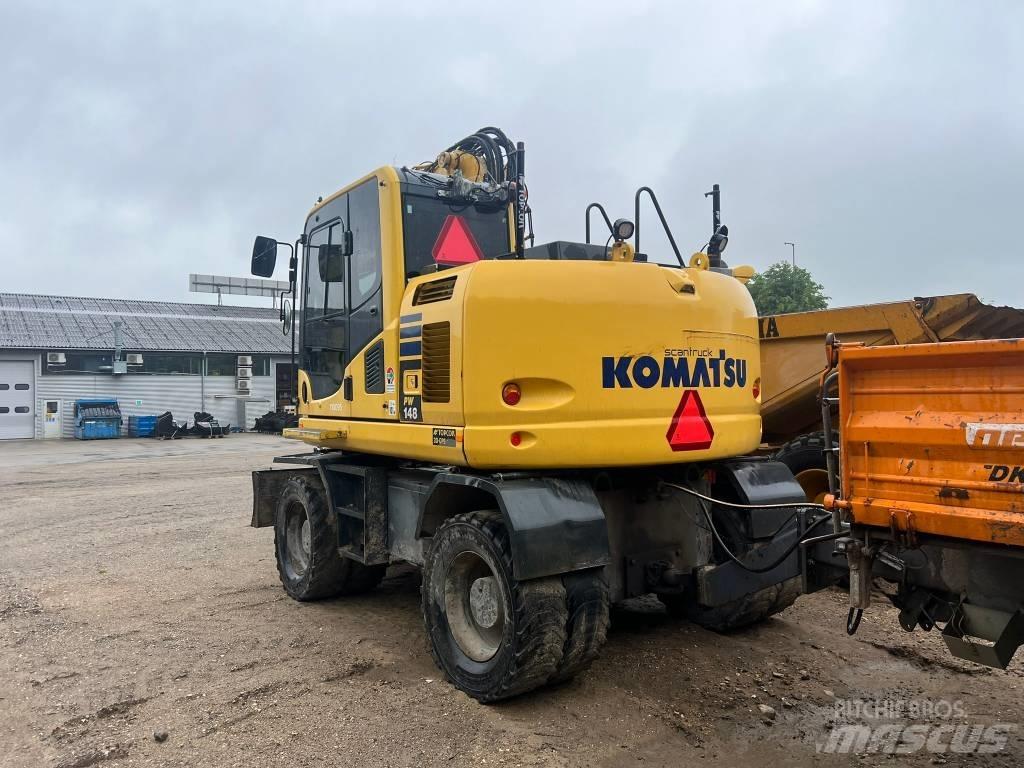 Komatsu PW 148 旋轉式挖土機/掘鑿機/挖掘機