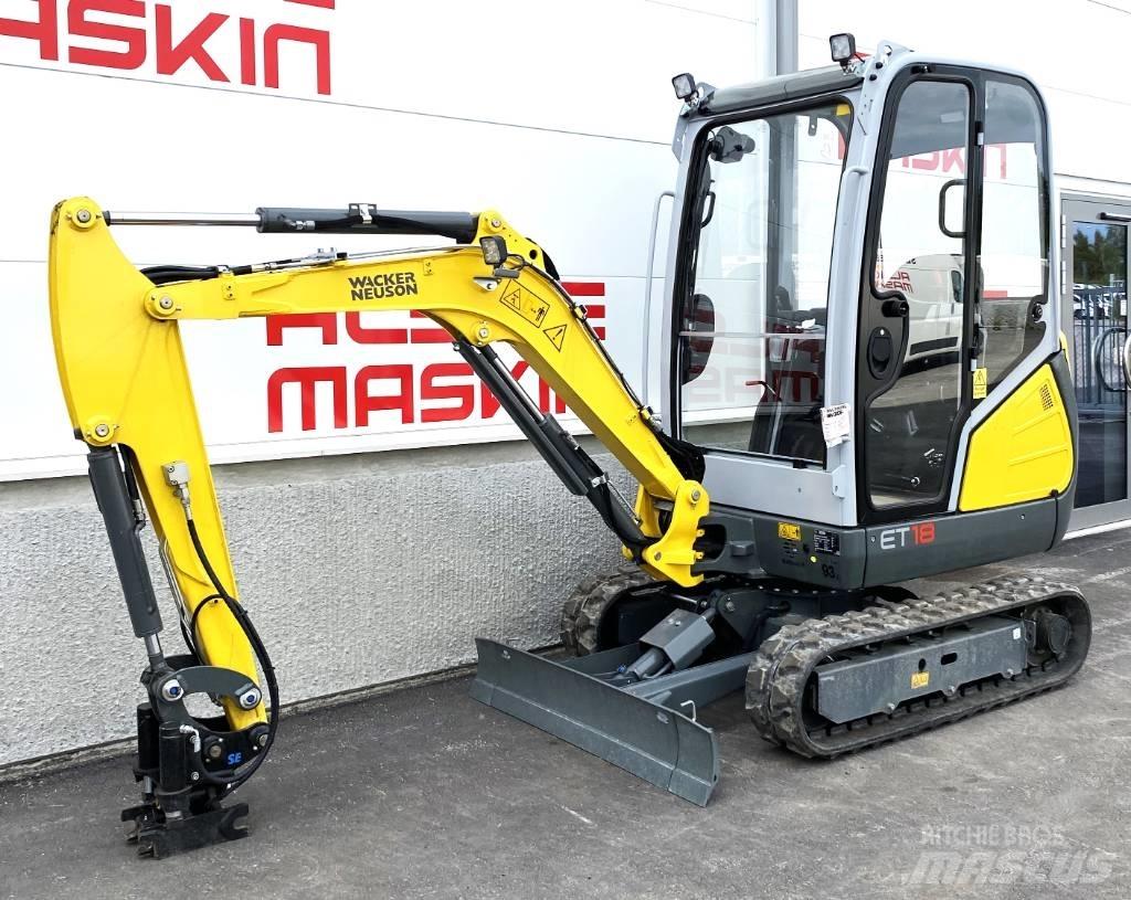 Wacker Neuson ET 18 小型挖土機/掘鑿機<7t(小型挖掘機)