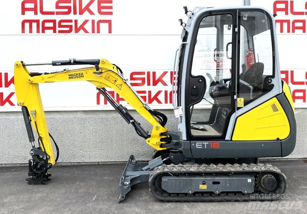 Wacker Neuson ET 18 小型挖土機/掘鑿機<7t(小型挖掘機)