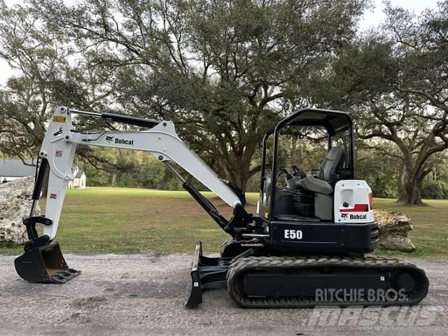 Bobcat E 50 小型挖土機/掘鑿機<7t(小型挖掘機)
