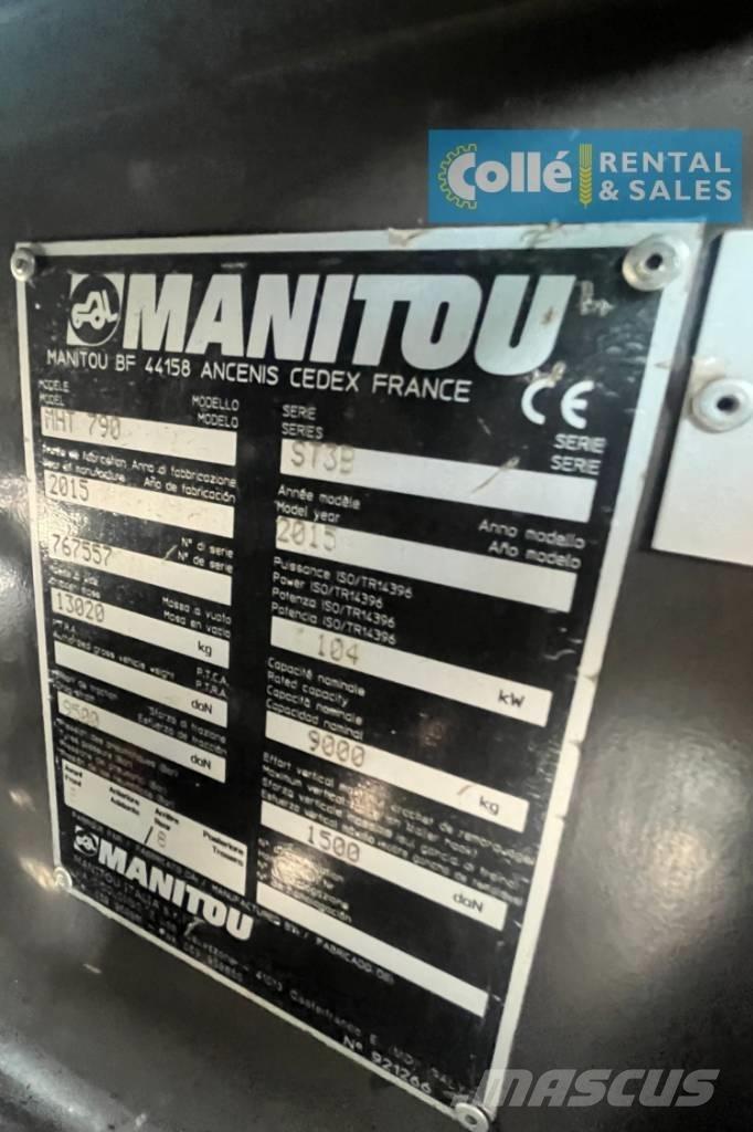 Manitou MHT 790 | 2015 伸縮臂操作車