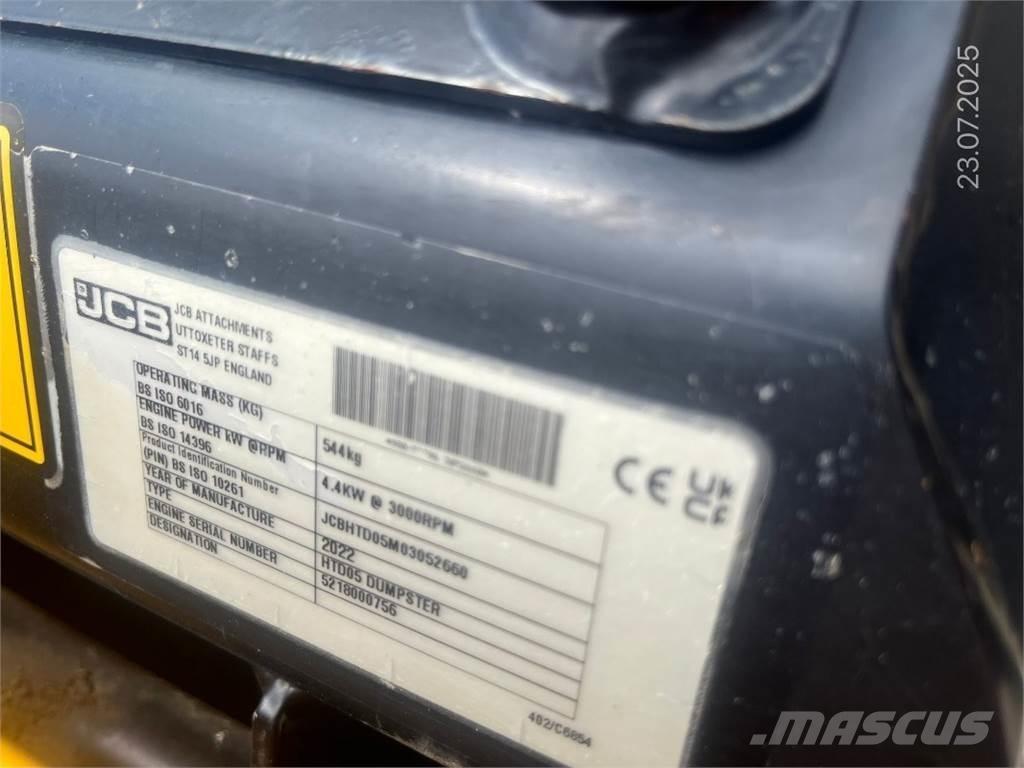 JCB HTD5 側卸礦車