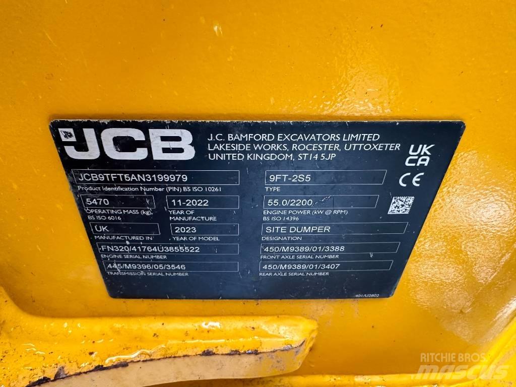 JCB 9 Ton Dumper 側卸礦車
