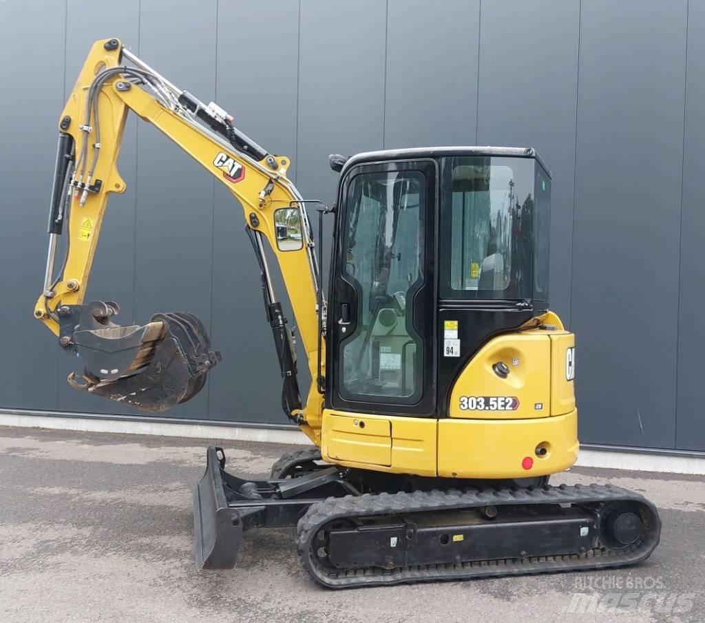 CAT 303.5E2CR 小型挖土機/掘鑿機<7t(小型挖掘機)