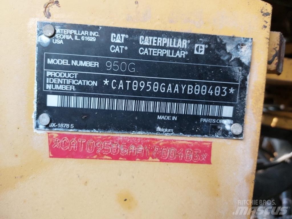 CAT 950 G 輪胎式裝載機