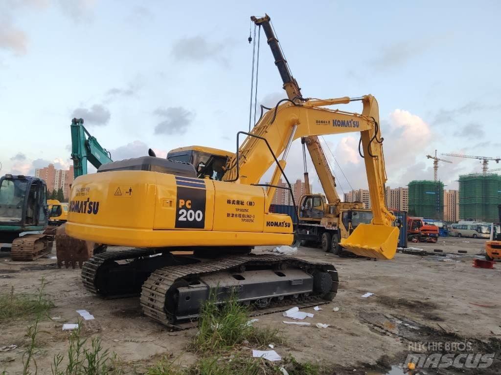 Komatsu PC 200-7 中型挖土機/掘鑿機/挖掘機 7t-12t