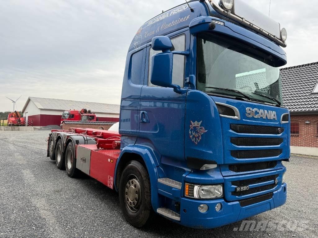 Scania R520 8x4 起重可拆卸式卡車