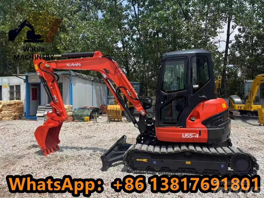 Kubota U 55-4 小型挖土機/掘鑿機<7t(小型挖掘機)