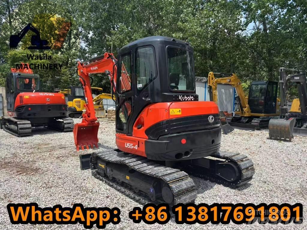 Kubota U 55-4 小型挖土機/掘鑿機<7t(小型挖掘機)