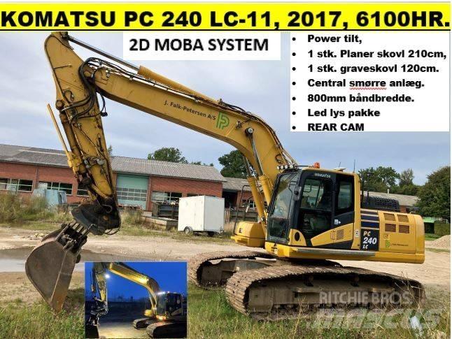 Komatsu PC 240 LC-11 履帶式 挖土機/掘鑿機/挖掘機