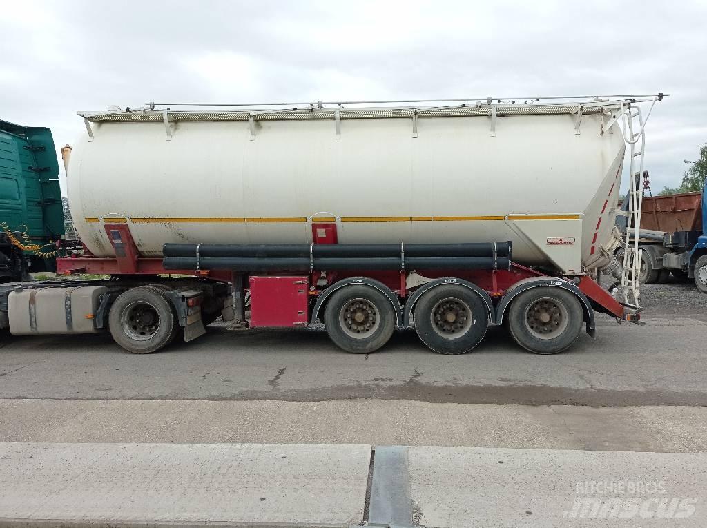 Kässbohrer Kippsilo 罐體拖車