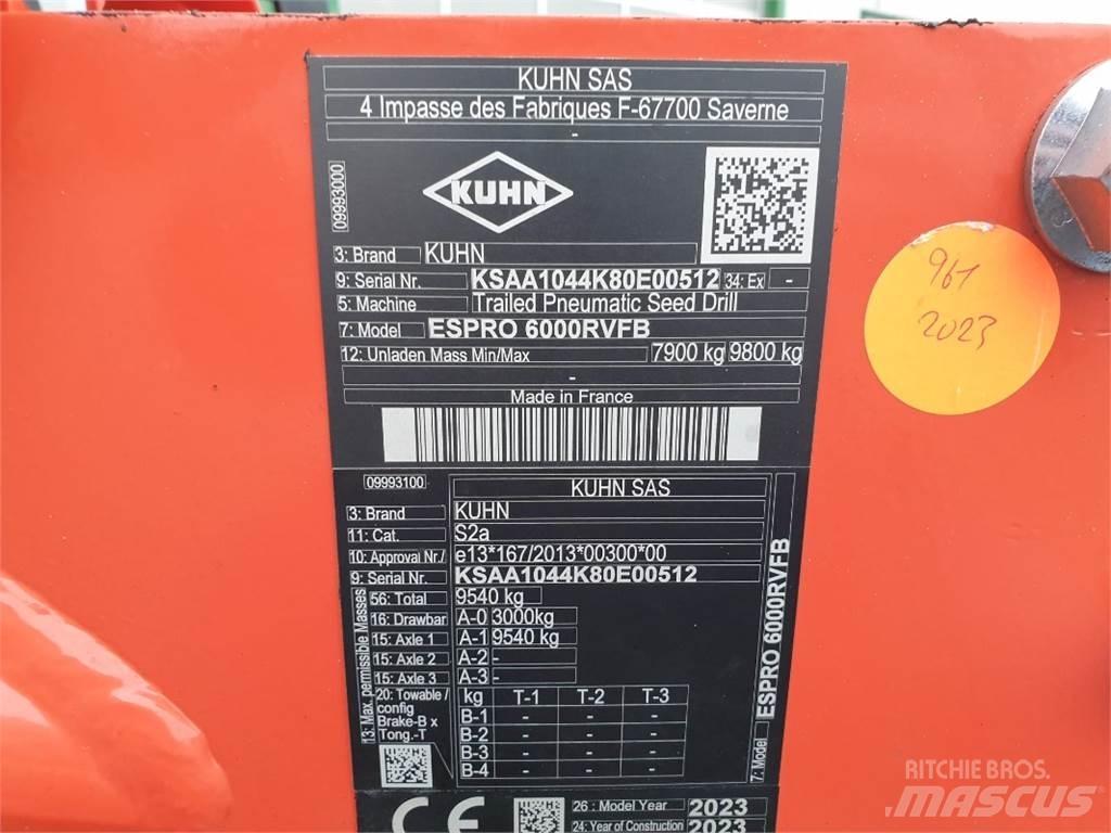 Kuhn ESPRO6000 鑽頭
