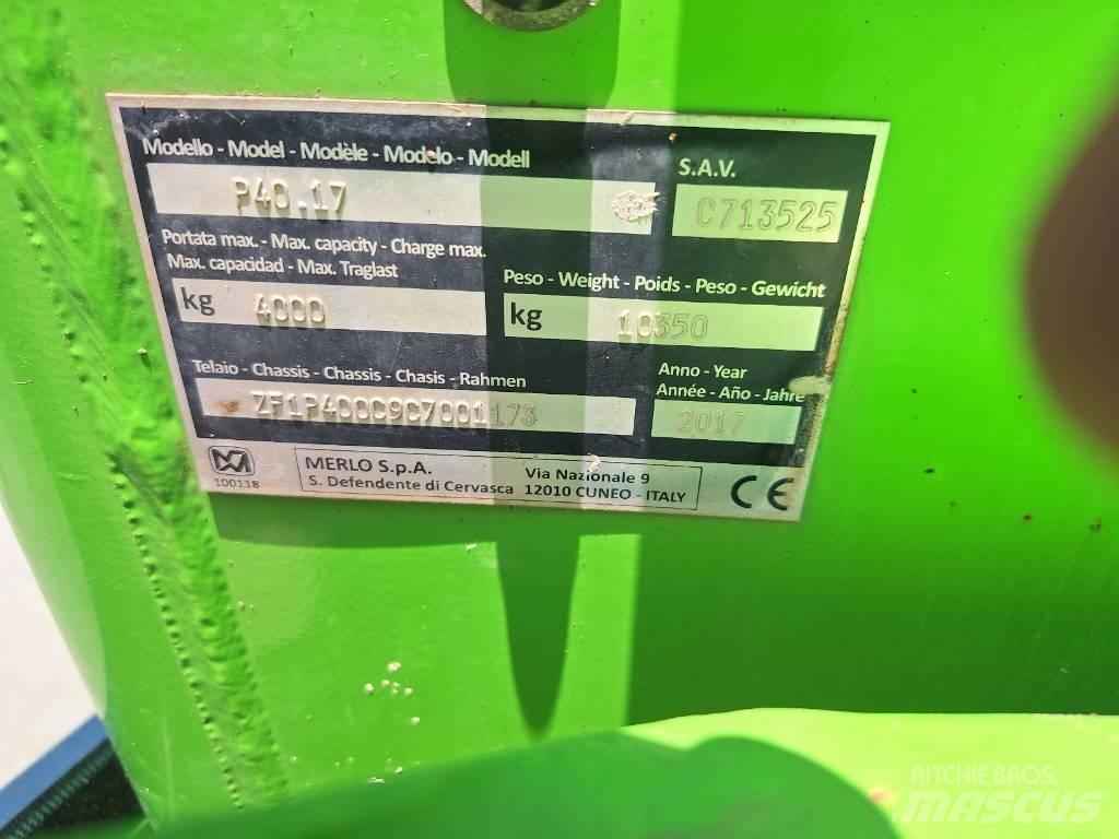 Merlo P 40.17 伸縮臂操作車