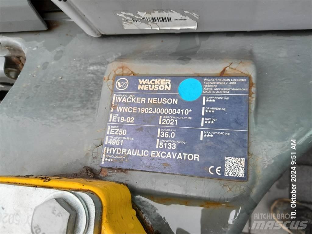 Wacker Neuson EZ50 小型挖土機/掘鑿機<7t(小型挖掘機)
