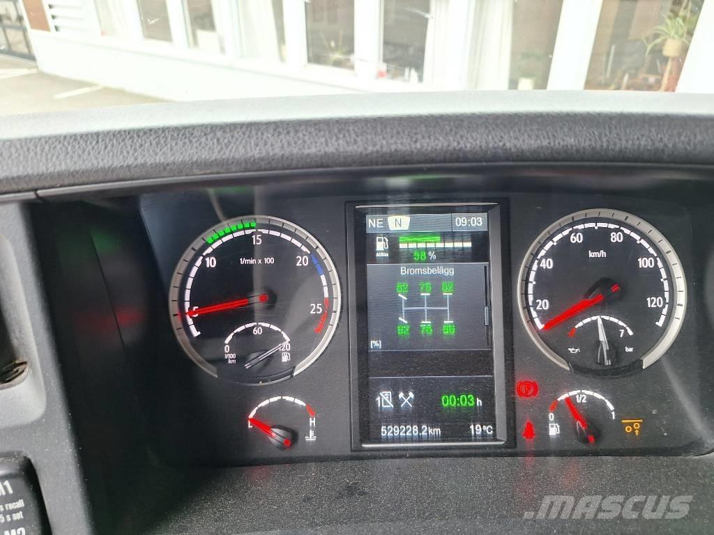 Scania R 580 LB 吊鉤式起重車