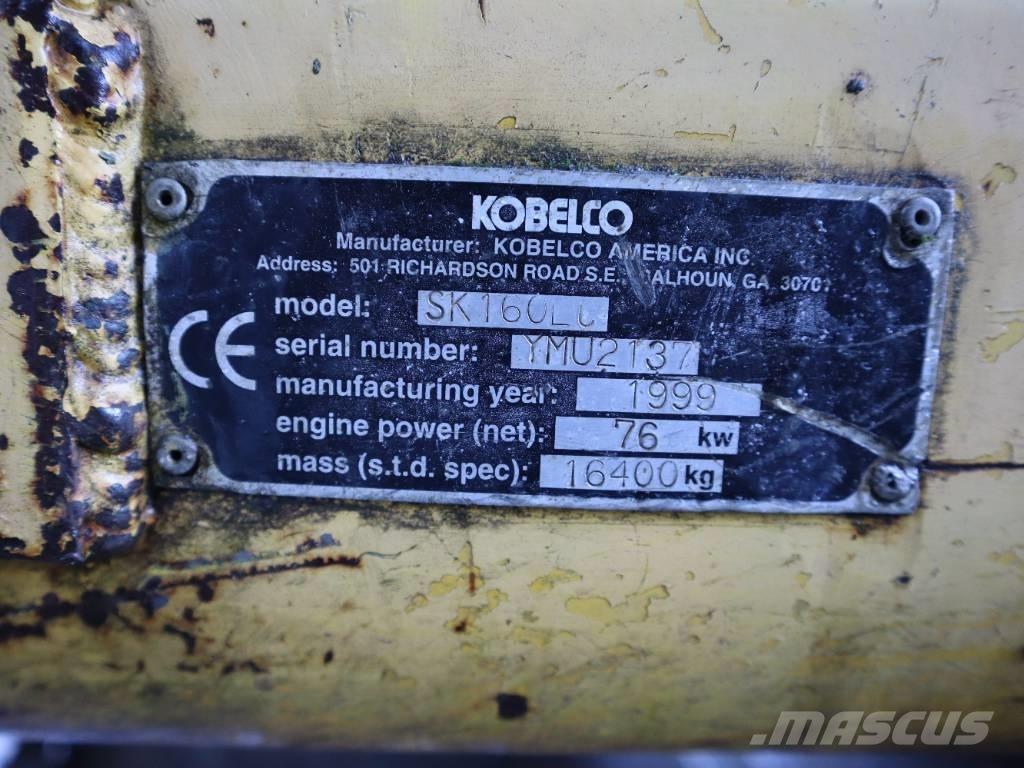 Kobelco SK 160 LC 履帶式 挖土機/掘鑿機/挖掘機