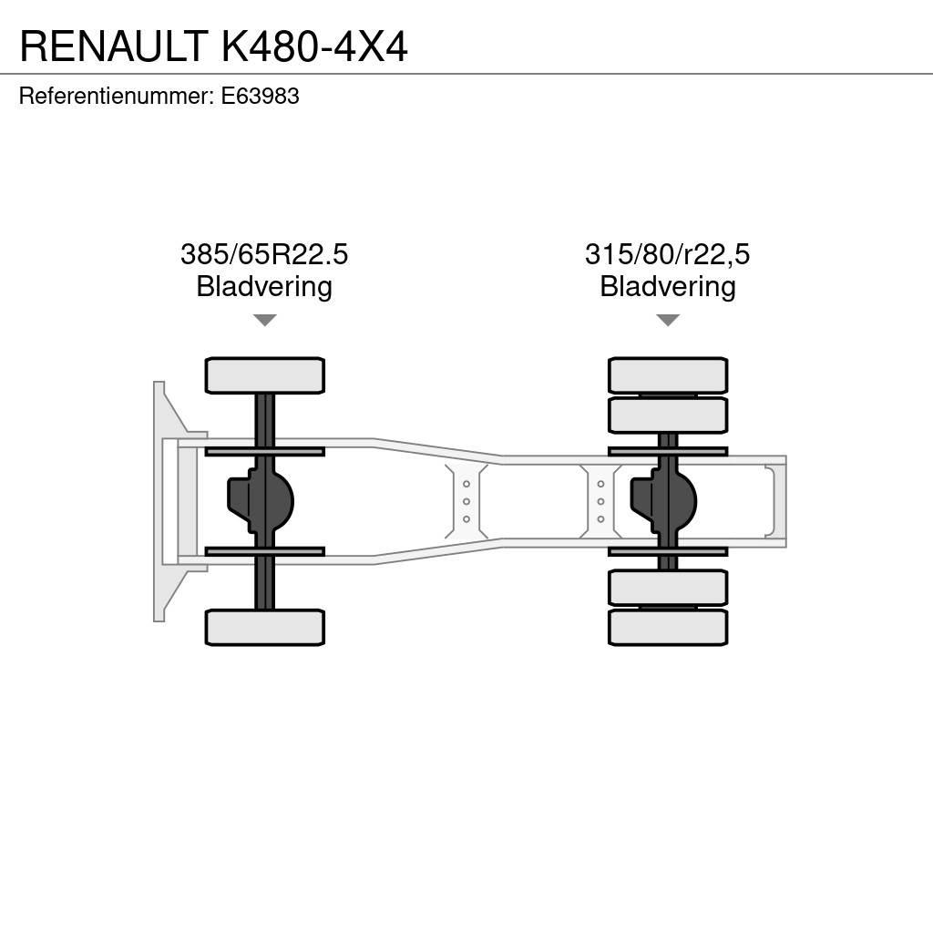 Renault K480-4X4 曳引機組件