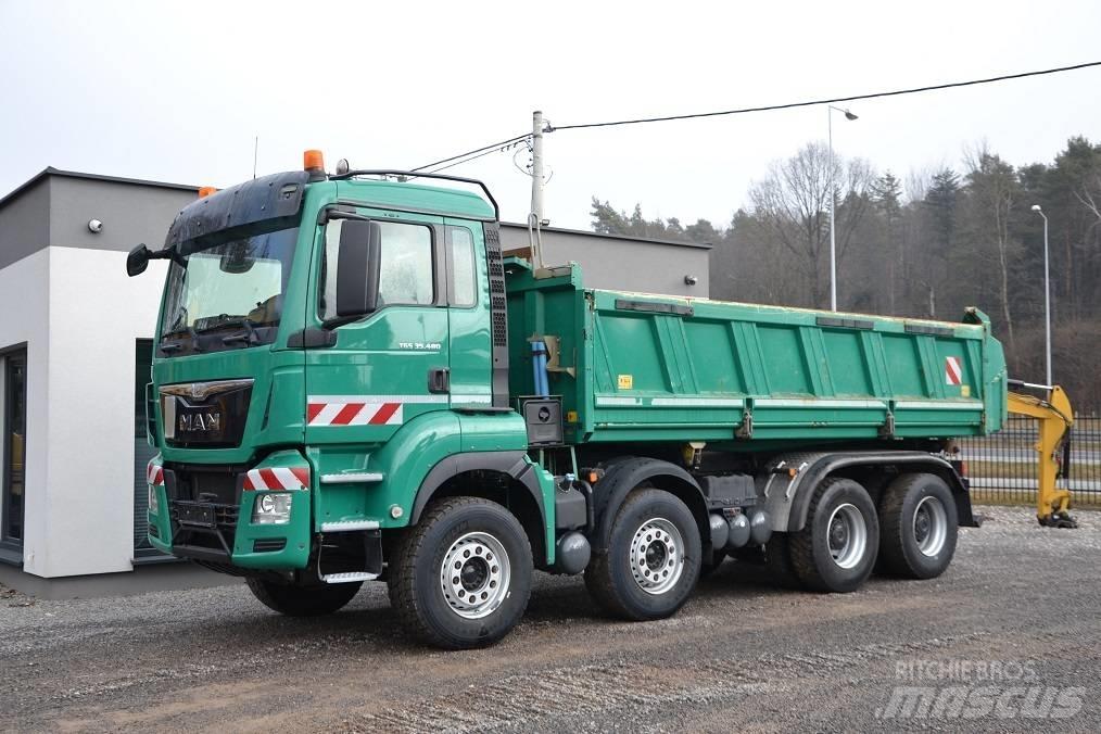 MAN TGS 35 480 傾卸式卡車
