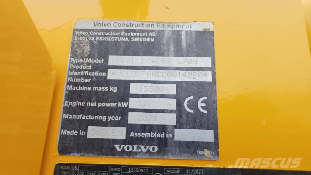 Volvo L 70 H 輪胎式裝載機