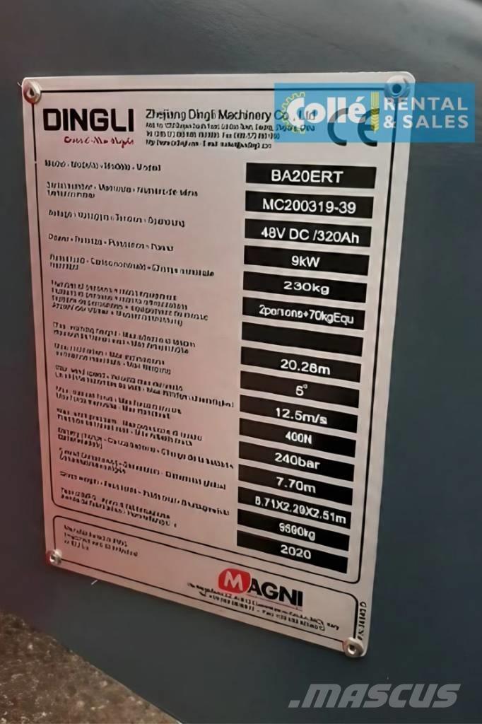 Magni BA20ERT | 2020 曲臂高空作業車