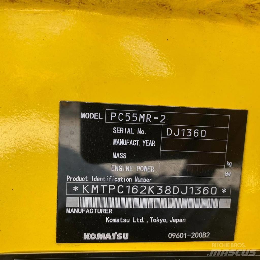 Komatsu PC 55 履帶式 挖土機/掘鑿機/挖掘機