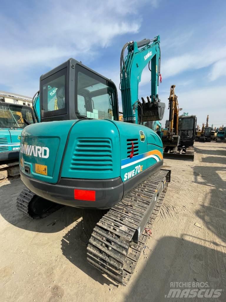 Sunward SWE 70 中型挖土機/掘鑿機/挖掘機 7t-12t