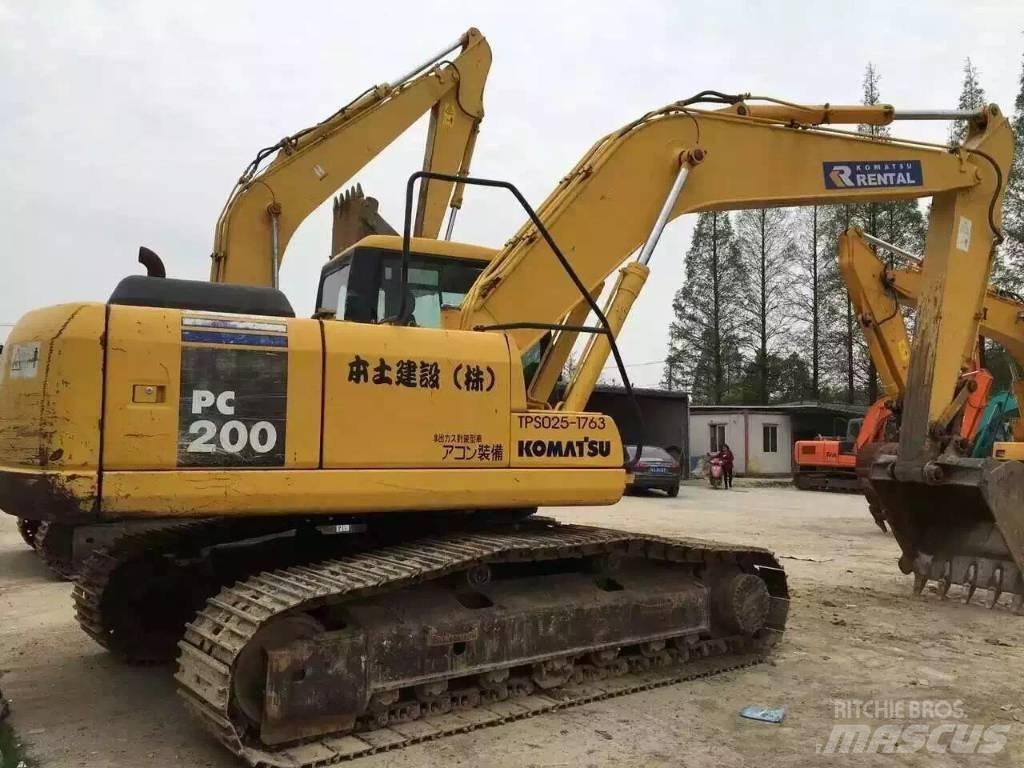 Komatsu pc200-7 履帶式 挖土機/掘鑿機/挖掘機