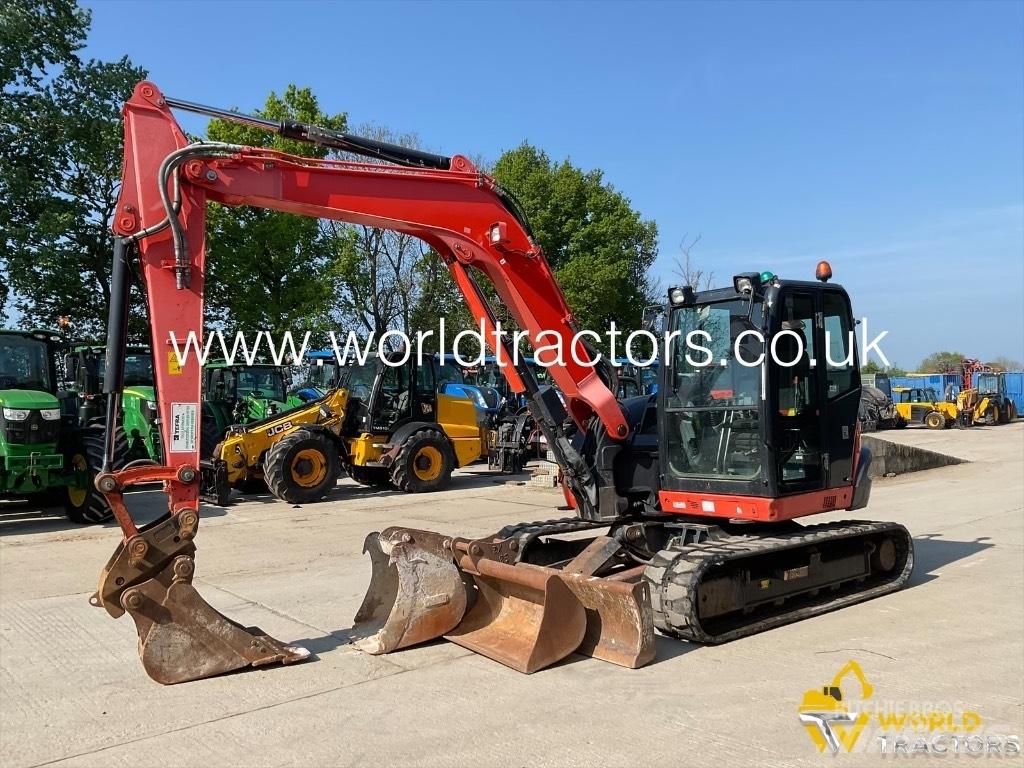 Kubota KX 080-4 中型挖土機/掘鑿機/挖掘機 7t-12t