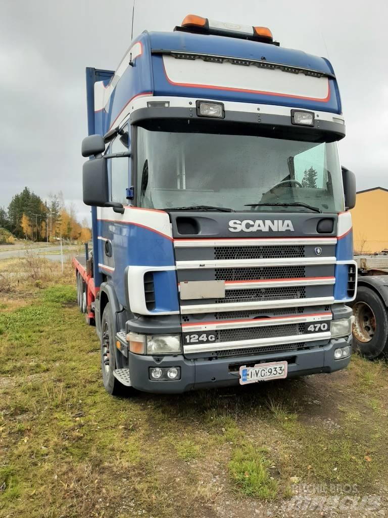 Scania R 124 起重機卡車