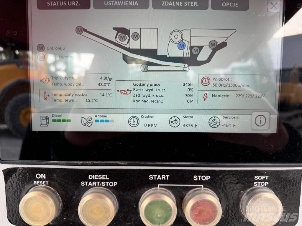 SBM Jawmax 400 移動式壓碎機