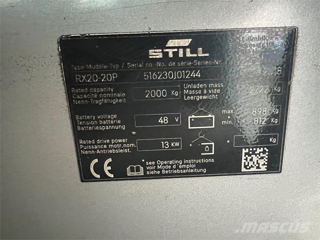 Still RX20-20P 電動堆高機