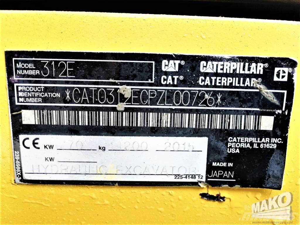 CAT 312 E 履帶式 挖土機/掘鑿機/挖掘機