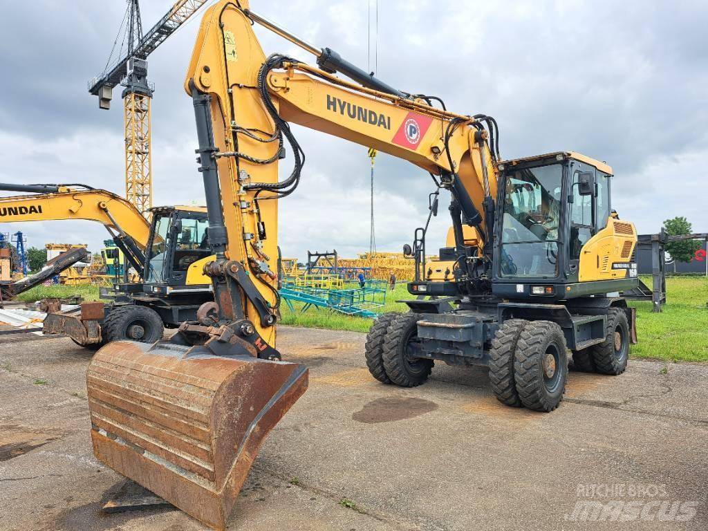 Hyundai HW160 旋轉式挖土機/掘鑿機/挖掘機
