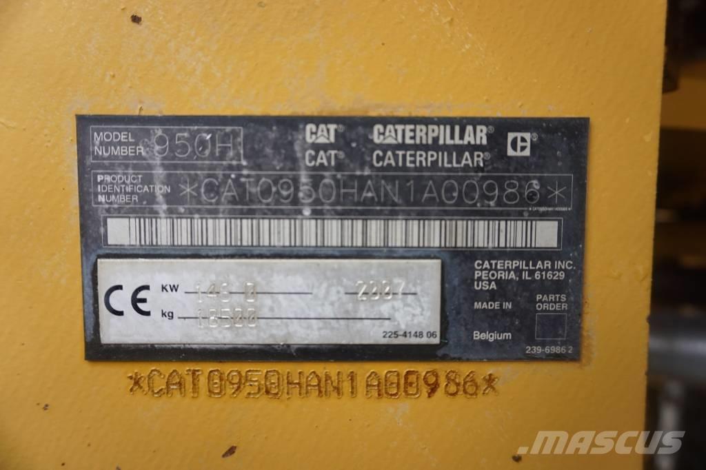 CAT 950 H 輪胎式裝載機