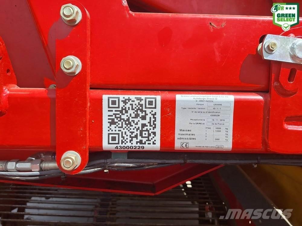 Grimme sv260 球根收穫機