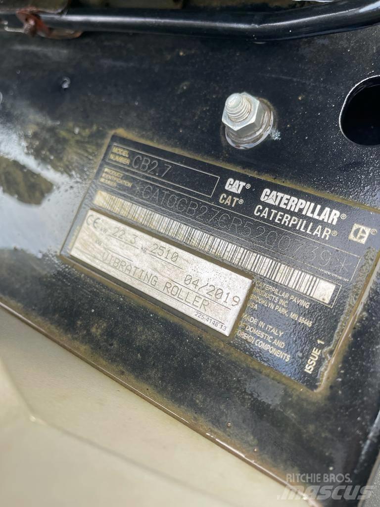 CAT CB 2.7 雙輪滾壓機