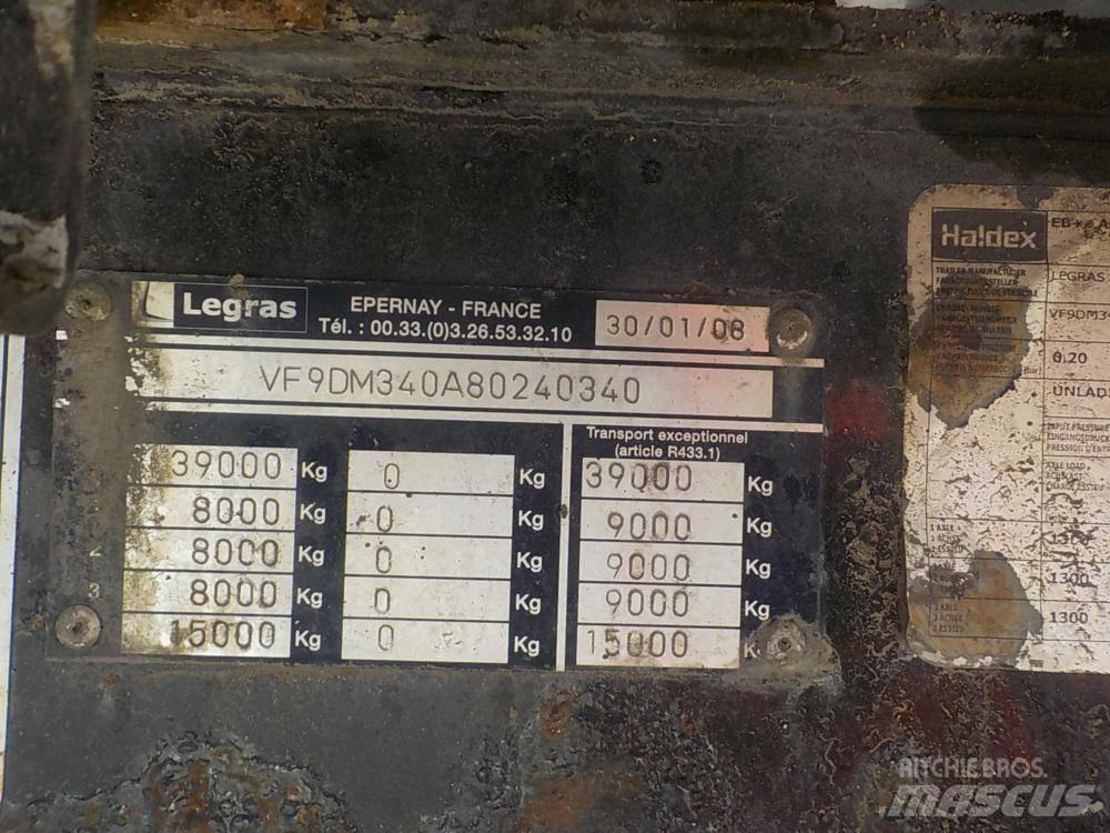 Legras PISO MOVIL 其他半拖車