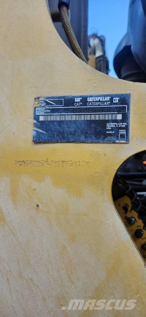 CAT 980 G II 輪胎式裝載機