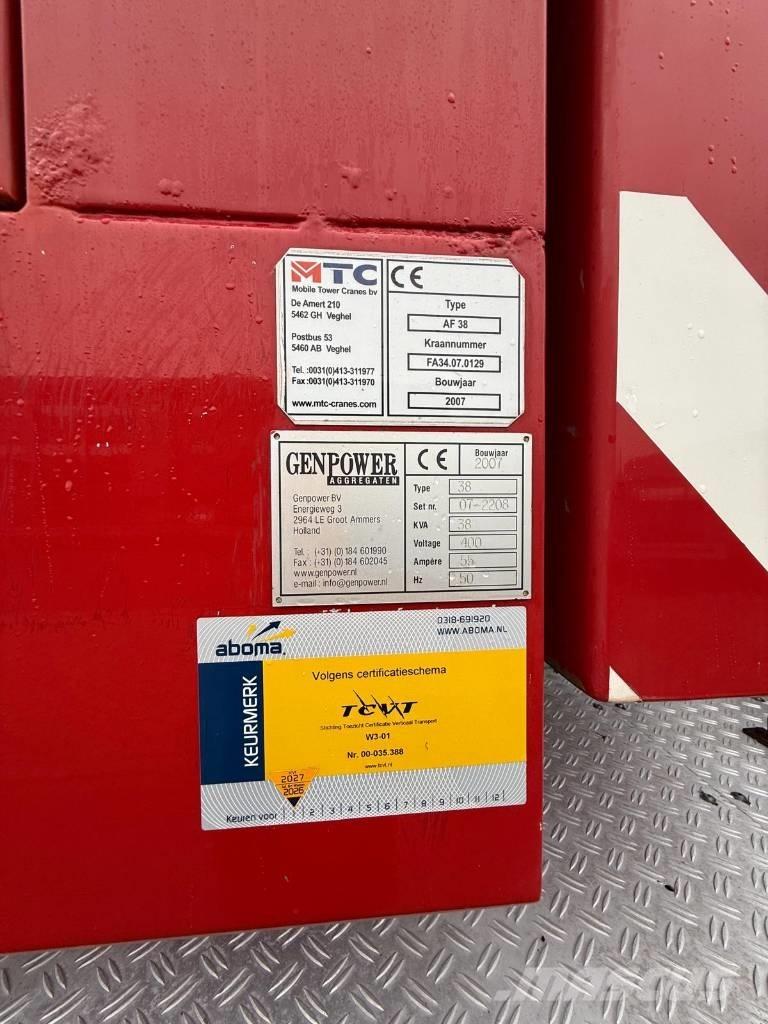 Faun AF 38 塔式起重機