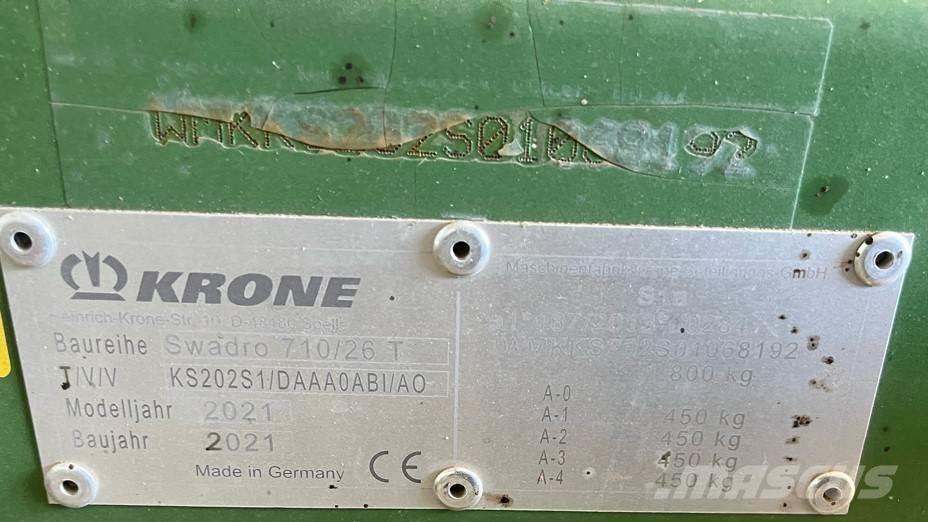 Krone 710/26T 堆草機