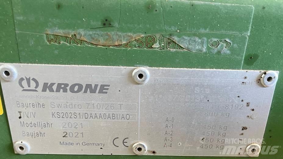Krone 710/26T 堆草機