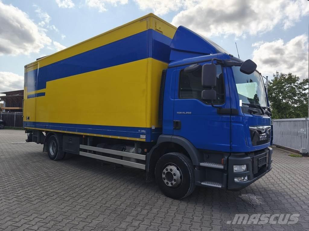 MAN TGM 15.250 貨箱式卡車
