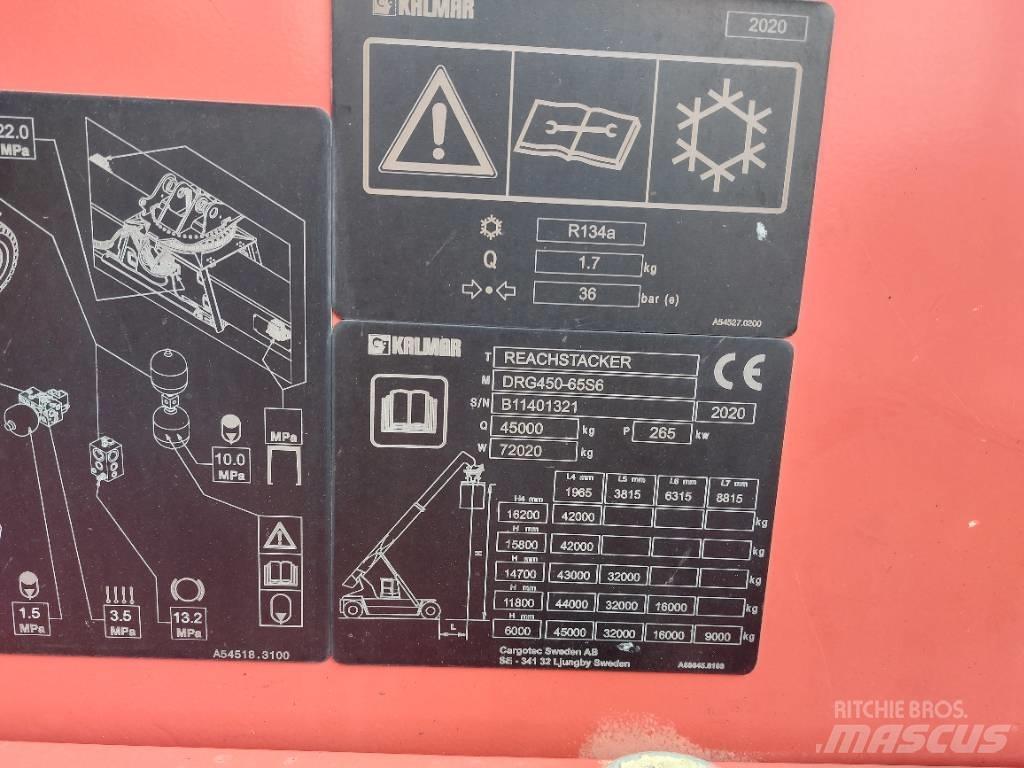 Kalmar DRG450-65S6 前伸型堆積機