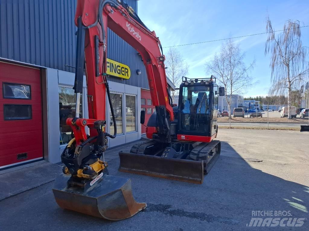 Kubota KX 080-4 中型挖土機/掘鑿機/挖掘機 7t-12t