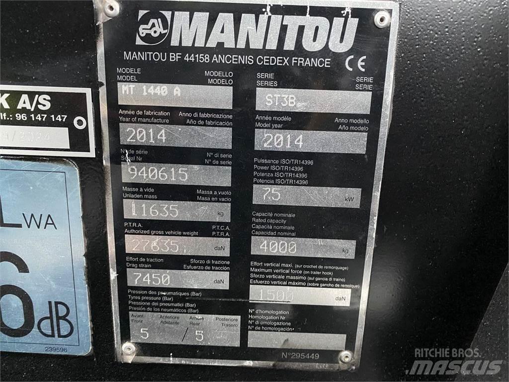 Manitou MT1440A 伸縮臂操作車