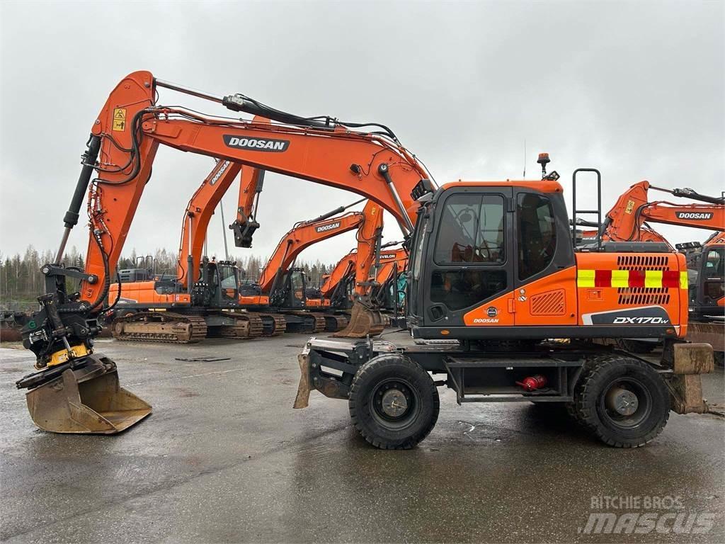 Doosan DX170W-5 履帶式 挖土機/掘鑿機/挖掘機