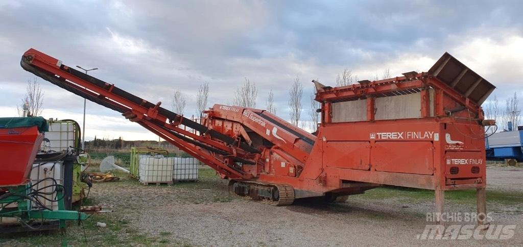 Terex Finlay 663 移動式篩選機