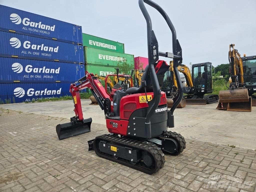 Yanmar SV08-1C 小型挖土機/掘鑿機<7t(小型挖掘機)