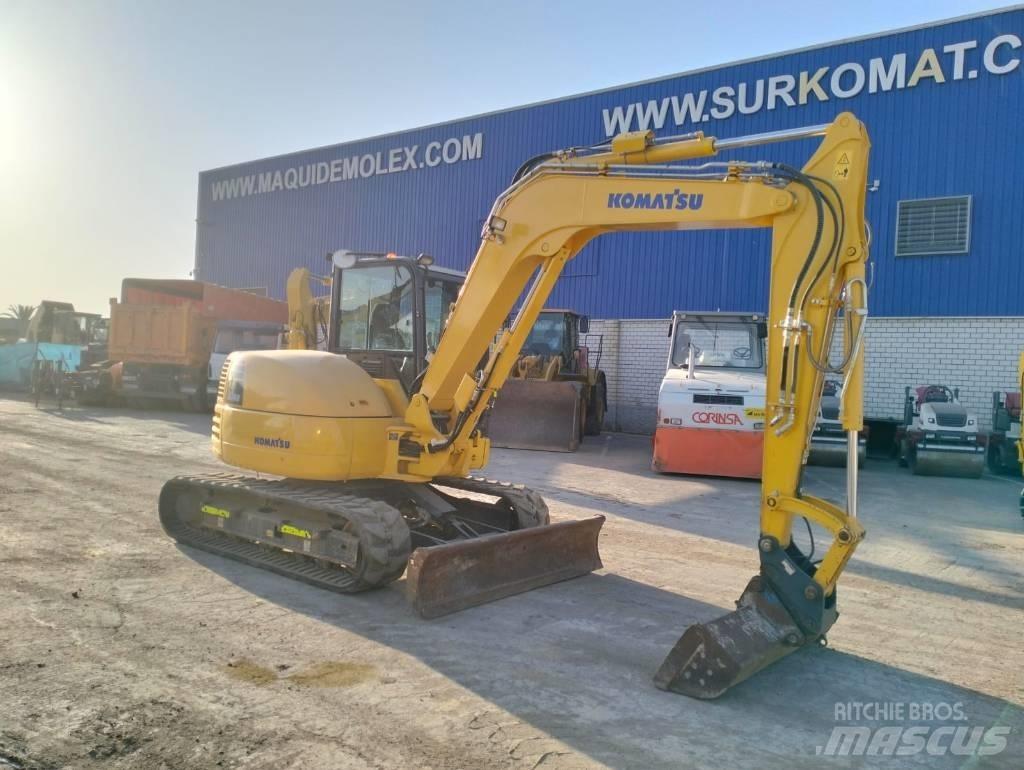 Komatsu PC 80 MR-5EO 中型挖土機/掘鑿機/挖掘機 7t-12t